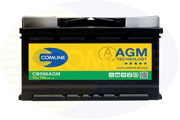 Comline Starter Battery CB096AGM