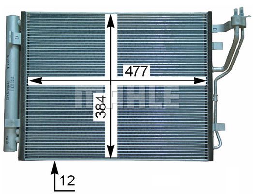 WILMINK GROUP kondenzátor, klíma WG2369164