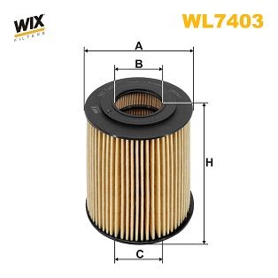 Оливний фільтр, Wix Filters WL7403