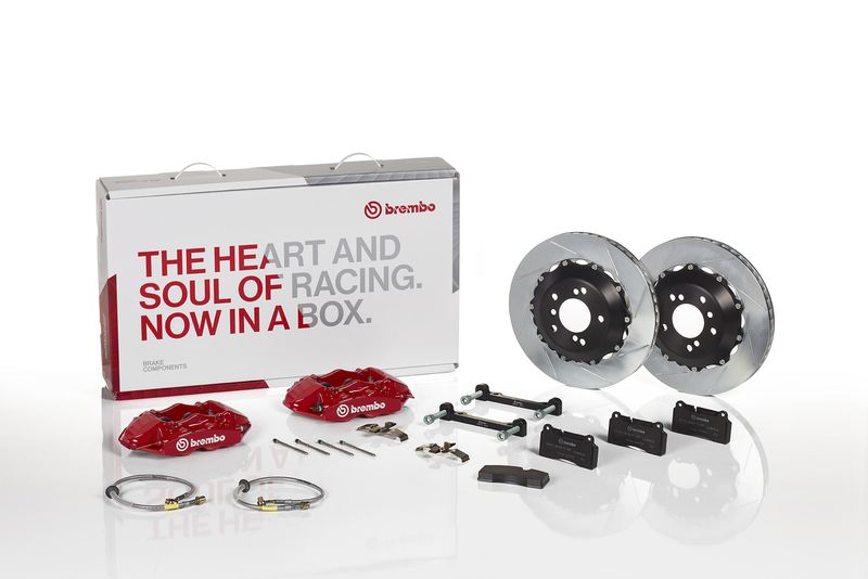 BREMBO Didelio efektyvumo stabdžių komplektas