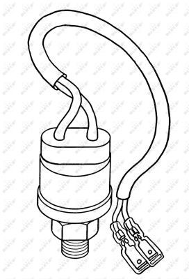 NRF 38907 Pressure Switch, air conditioning