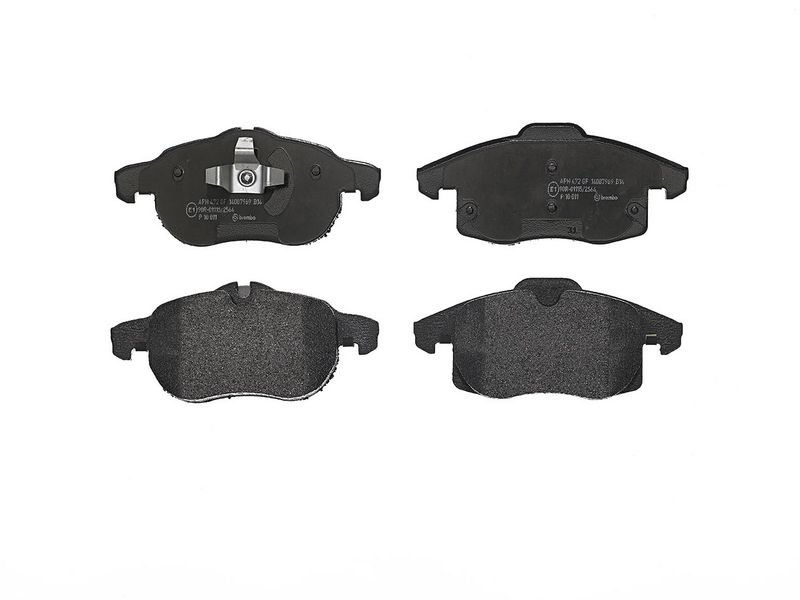 комплект спирачно феродо, дискови спирачки BREMBO