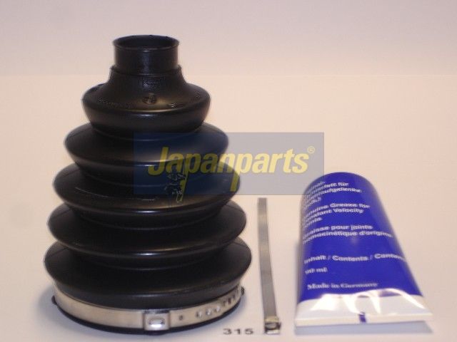 JAPANPARTS Gofruotoji membrana, kardaninis velenas