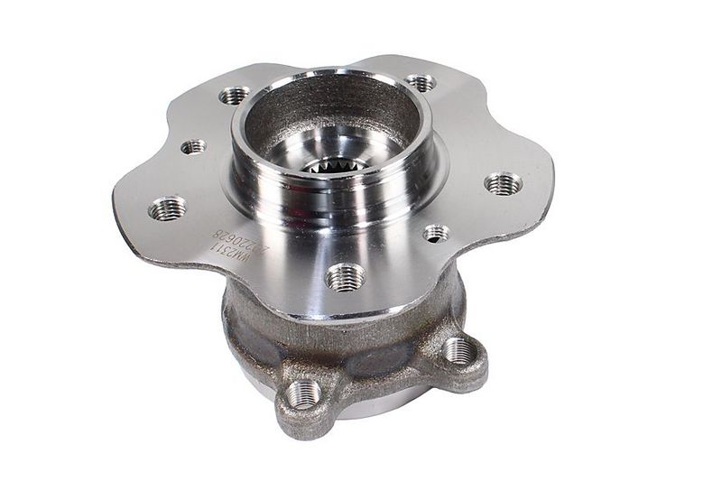 Wiellagerset met naaf Achter Links/Rechts (met hub) (25x148x69) past: NISSAN QASHQAI II  RENAULT KADJAR 1.6D/1.7D/2.0 11.13-