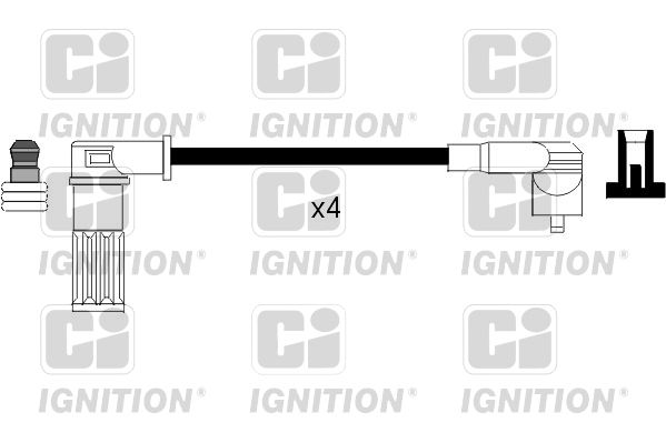 QUINTON HAZELL gyújtókábelkészlet XC551