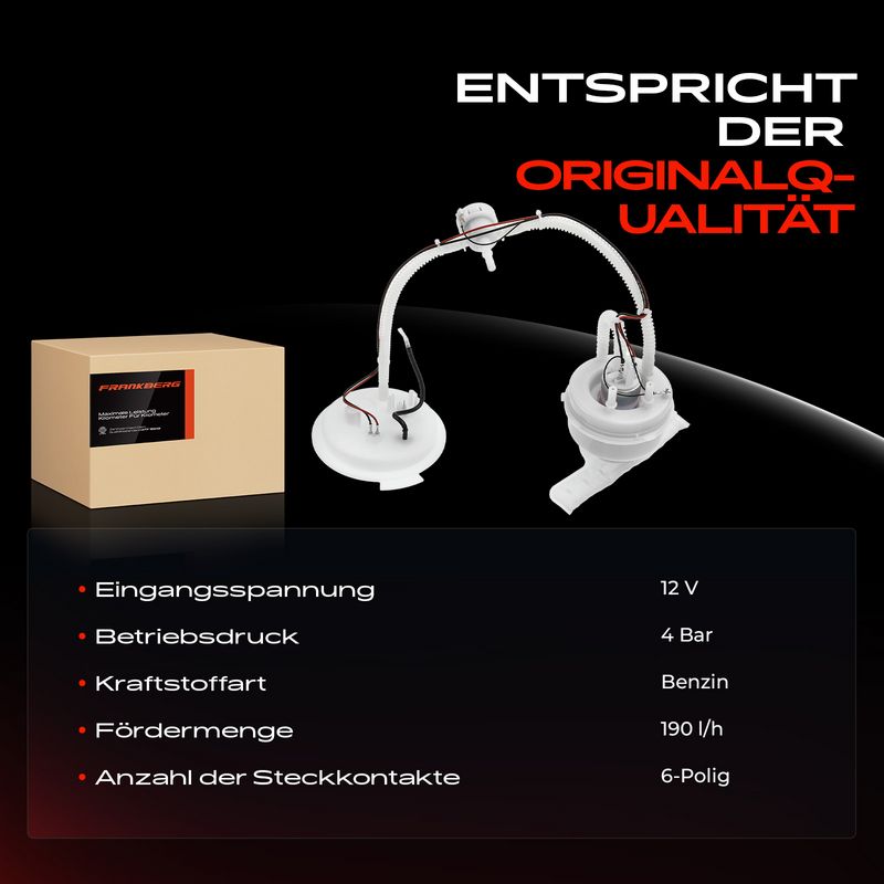 Frankberg 5481FB0013025 Fuel Pump