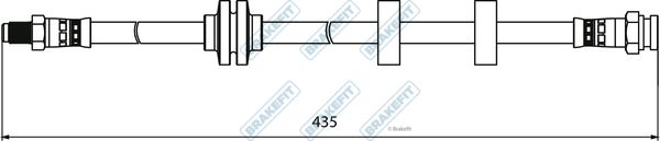 APEC Brake Hose BHO4078