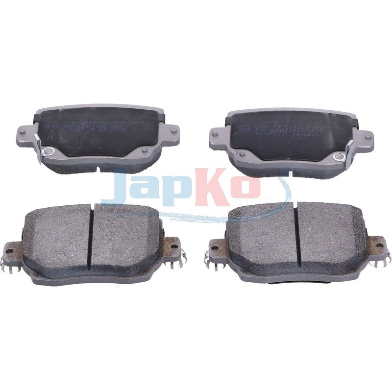 Piduriklotsi komplekt, ketaspidur JAPKO 510032
