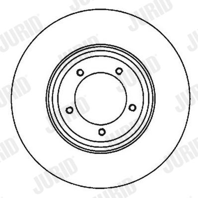 JURID 561979JC Brake Disc