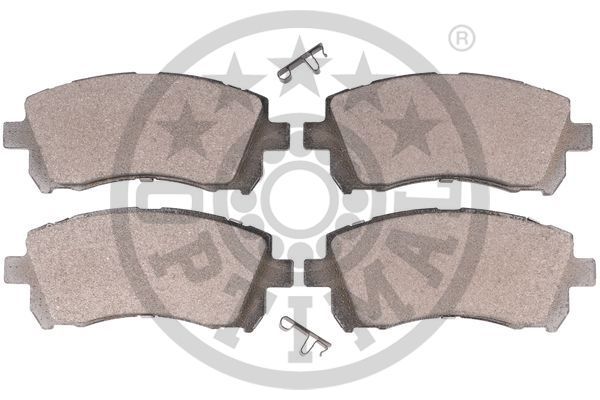 Комплект гальмівних накладок, дискове гальмо, Optimal BP-10214