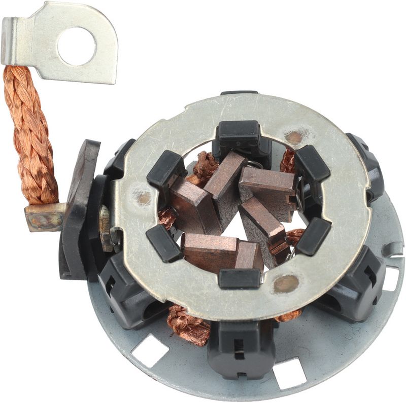 Halter, Kohlebürsten