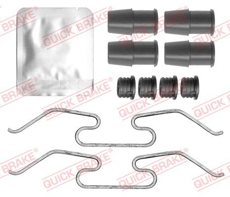 Комплект приладдя, накладка дискового гальма, Quick Brake 109-0179