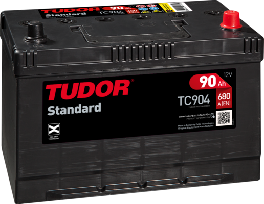 Tudor Standard, 12V 90Ah, TC904