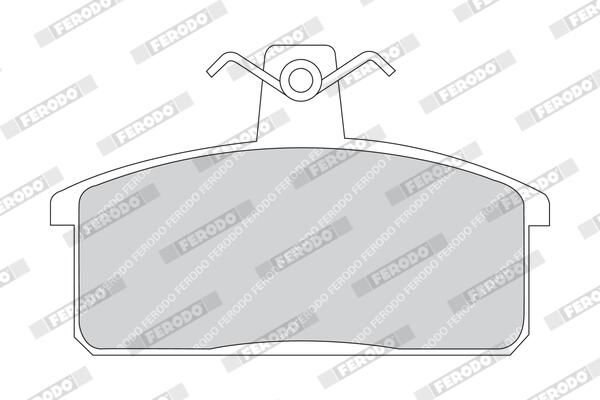 FERODO FDB906 Brake Pad Set, disc brake