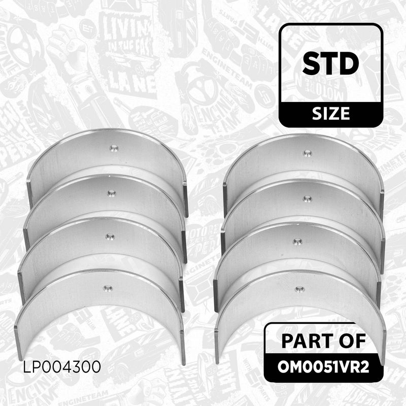 Product Image - Plunjerset - OM0051VR2 - ET ENGINETEAM