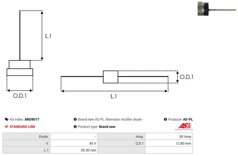 Seadistaja, generaator, AS-PL ARD9017