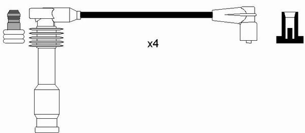 Комплект проводів високої напруги, Ngk RCOP304