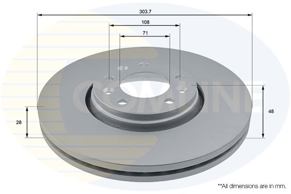 Comline Brake Disc ADC1579V