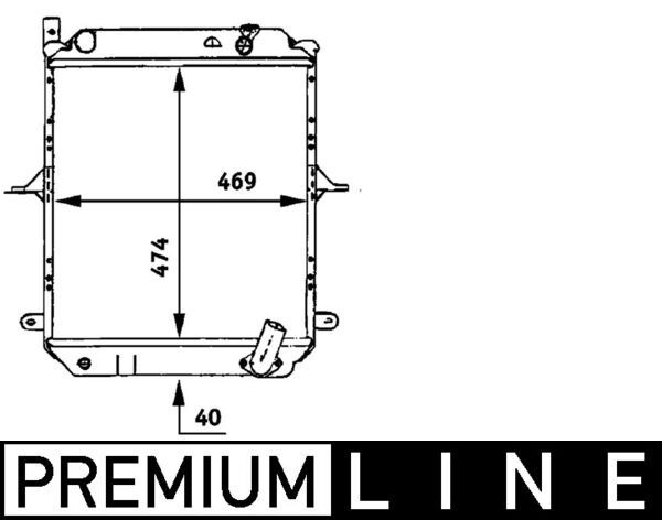 Product Image - Radiateur - CR724000P - MAHLE