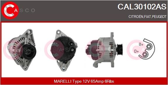 Генератор, Casco CAL30102AS