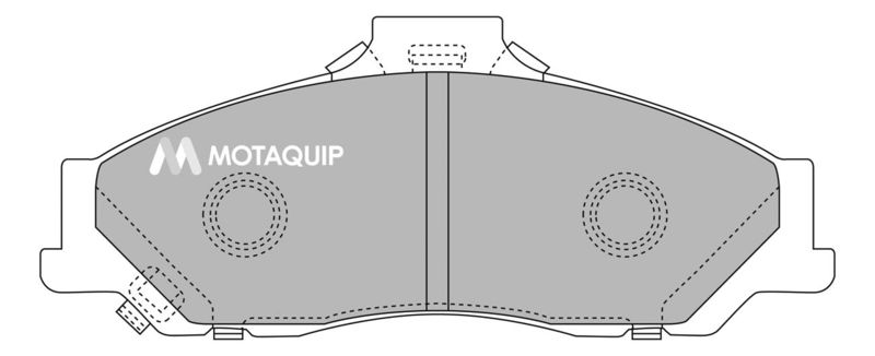 MOTAQUIP fékbetétkészlet, tárcsafék LVXL508