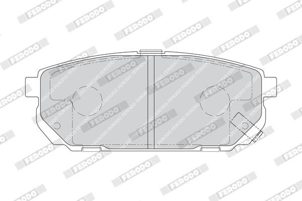 FERODO Plaquettes de frein à disque FDB1736