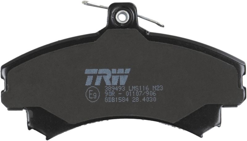 Set placute frana,frana disc GDB1584 TRW