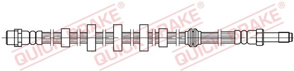 QUICK BRAKE fékcső 32.208