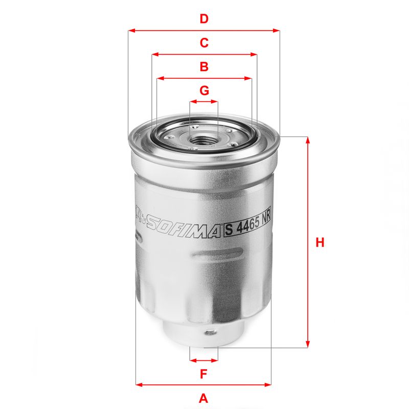Фільтр палива, Sofima S4465NR