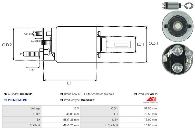 Prekė atitinka OEM kodą: F8Z-11390-AA