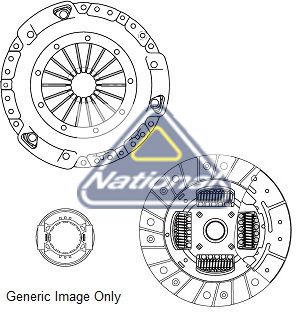 Комплект зчеплення, National CK9432