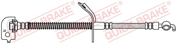 Гальмівний шланг, Quick Brake 50.887