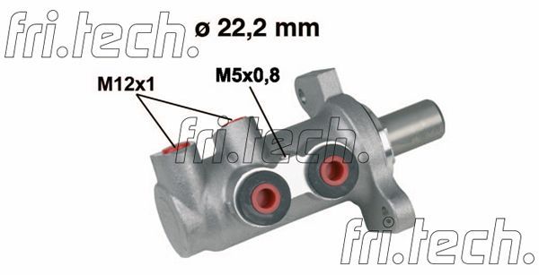 fri.tech. főfékhenger PF240