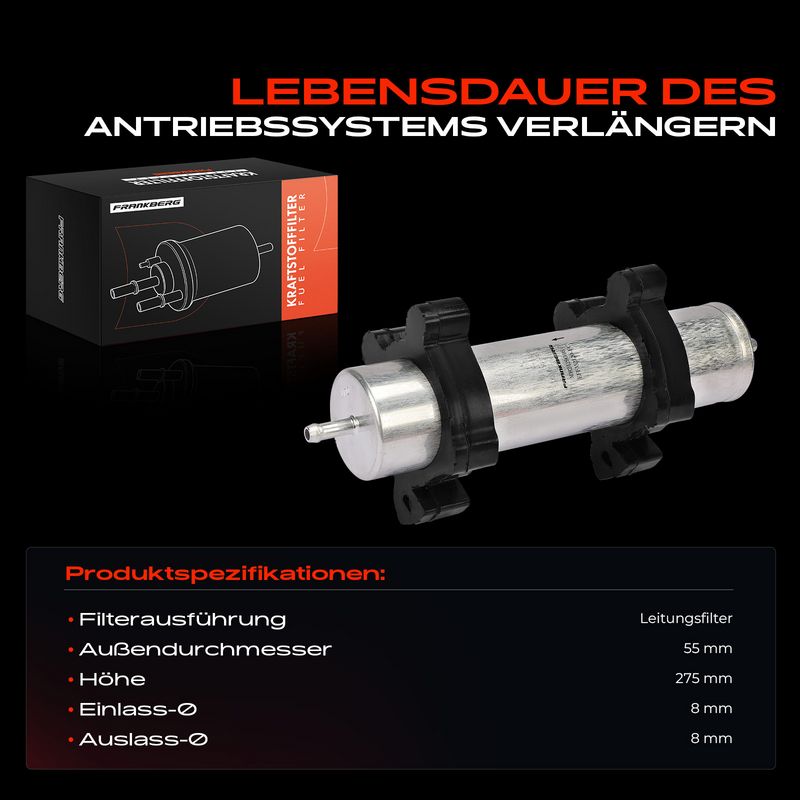 Frankberg 5481FB0060175 Fuel Filter