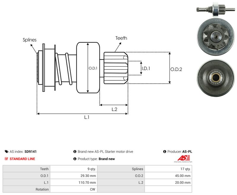 Vabajooks, starter, AS-PL SD9141