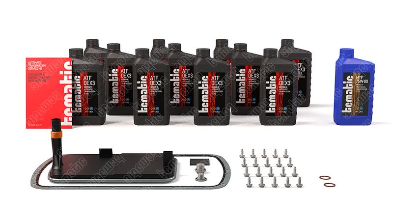 Kit de piezas, cambio de aceite del engranaje distribuidor