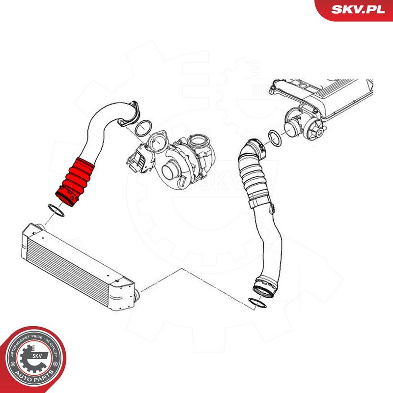 Laadimisõhu voolik, ESEN SKV 24SKV542