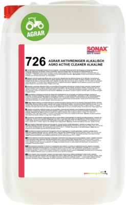 solutie de curatat universala SONAX AGRO Active Cleaner Alkaline…