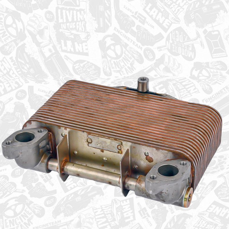 Product Image - Oliekoeler, motorolie - HE0005 - ET ENGINETEAM