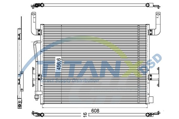 Kondenzátor, klimatizace CD169002
