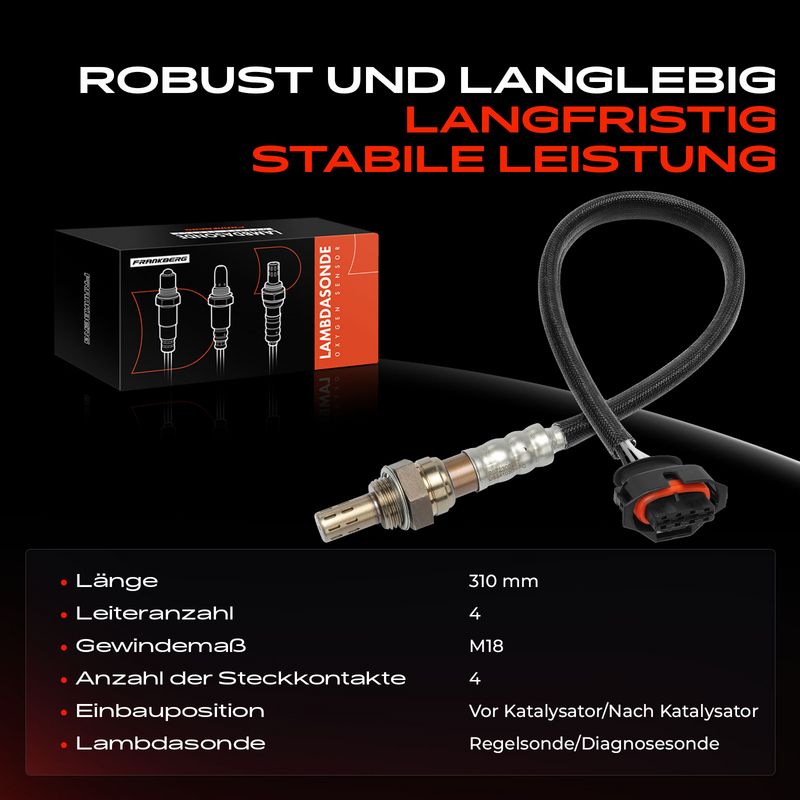 Frankberg 5481FB0017373 Oxygen Sensor