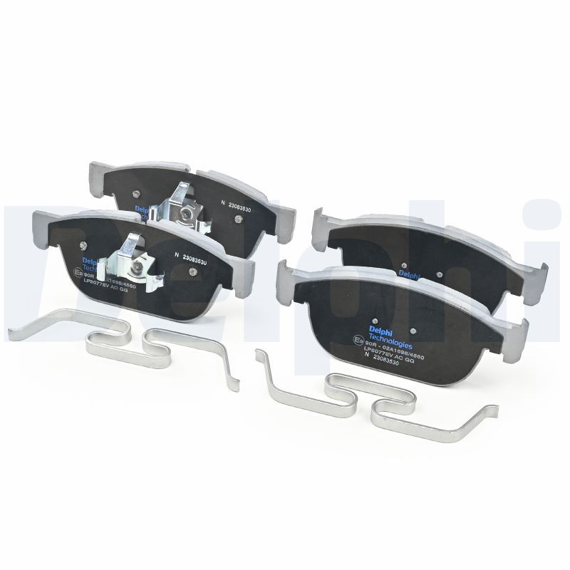 Remblokken set Voor ((EN) for electric vehicles), past: VOLVO C40, EC40, EX40, S60 III, S90 II, V60 II, V90 II, XC40, XC60 II, XC90 II  POLESTAR POLESTAR 2 1.5-Electric 09.14-