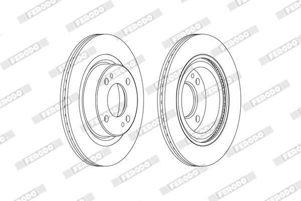 FERODO DDF2467C Brake Disc