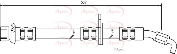 APEC Brake Hose HOS3075