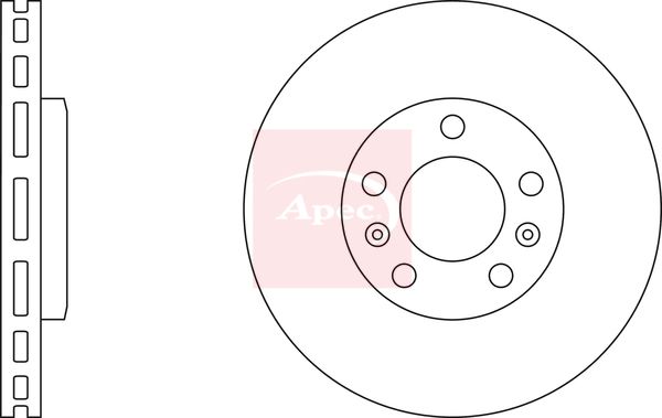 APEC Brake Disc DSK3045