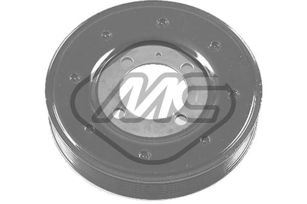 Poulie+vilebrequin METALCAUCHO 04856