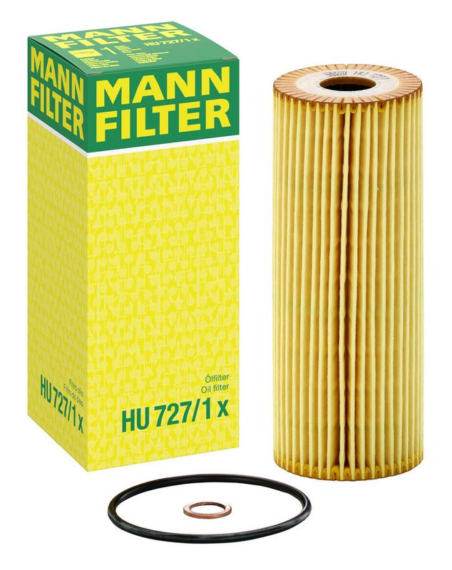 Õlifilter, MANN-FILTER HU 727, 1 x