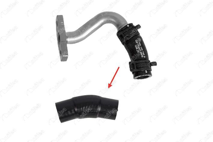 TURBO YAGLAMA BORUSU HORTUMU MULTIVAN V - TRANSPORTER V-CARAVELLE {METAL BORU HARIC}