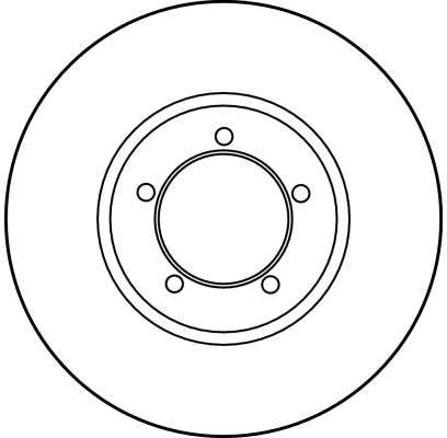 TRW DF1830 Brake Disc