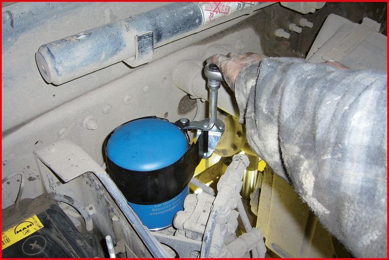 KS TOOLS 455.0052 Oil Filter Belt